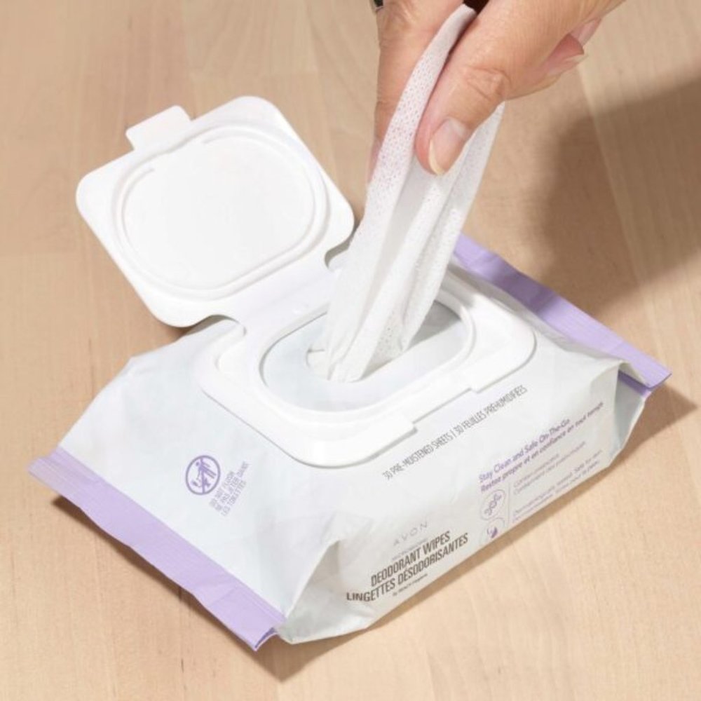 Avon Reach Hygiene Deodorant Microbiome Wipes
